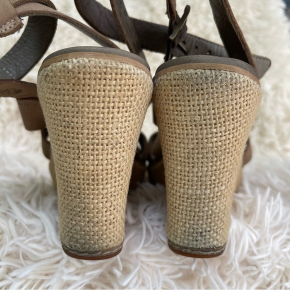 TIMBERLAND Danforth Earthkeepers With Anti-fatigue platform Sandals Shoes Sz 5.5 - Picture 9 of 11